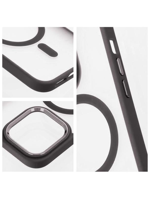 Futerał MATTE MAG COVER kompatybilny z MagSafe do IPHONE 15 Pro Max tytanowy