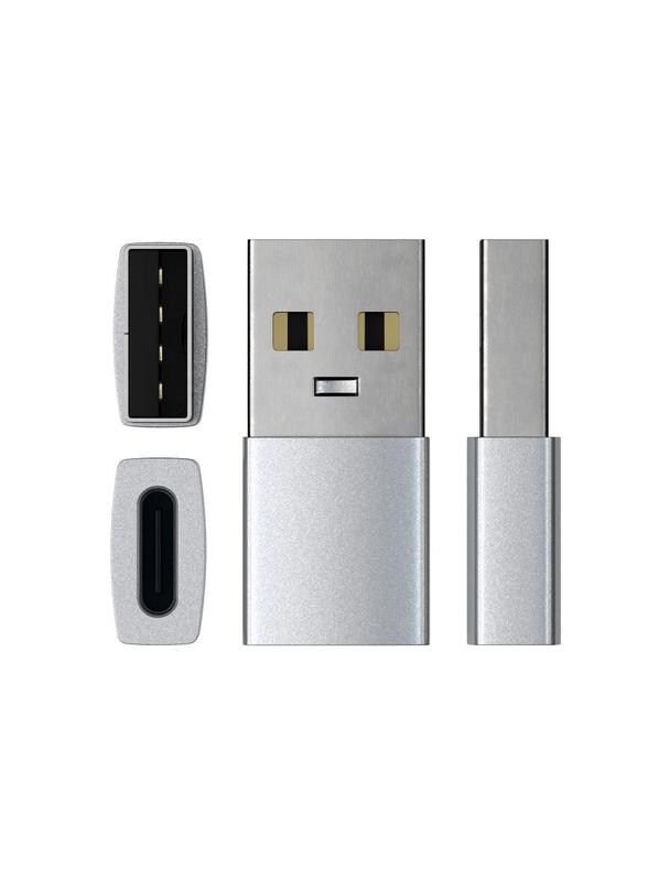 Adapter USB A / USB C Satechi ST-TAUCS srebrny