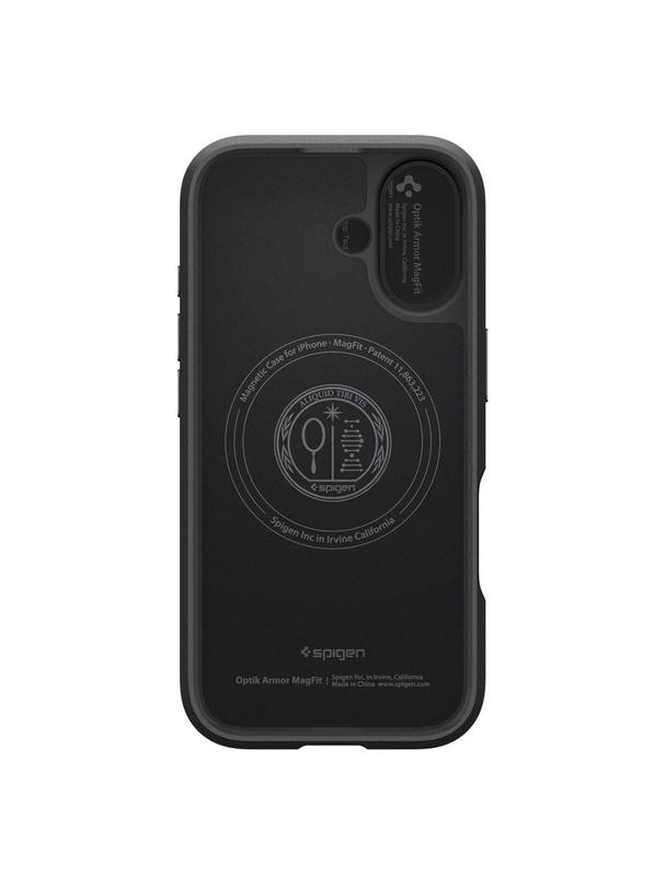 SPIGEN futerał OPTIK ARMOR MAG do IPHONE 17 black