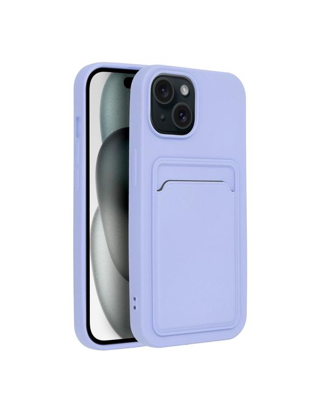 Futerał CARD CASE do IPHONE 15 fioletowy