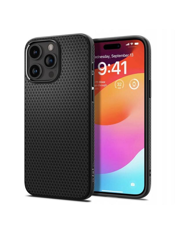 SPIGEN futerał LIQUID AIR do IPHONE 15 Pro matte black