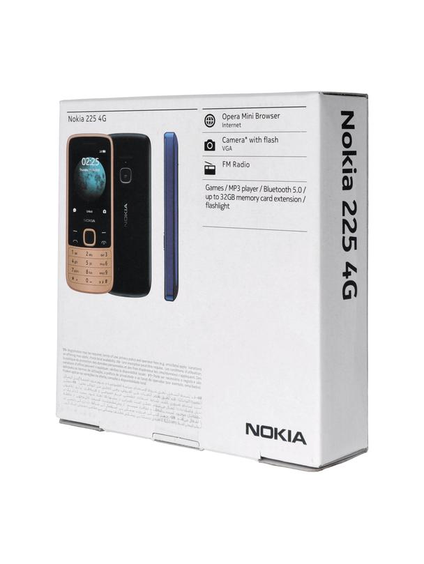 Telefon komórkowy Nokia 225 4G Dual Sim 128MB czarny