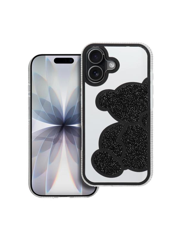 Futerał TEDDY BEAR do IPHONE 17 czarny