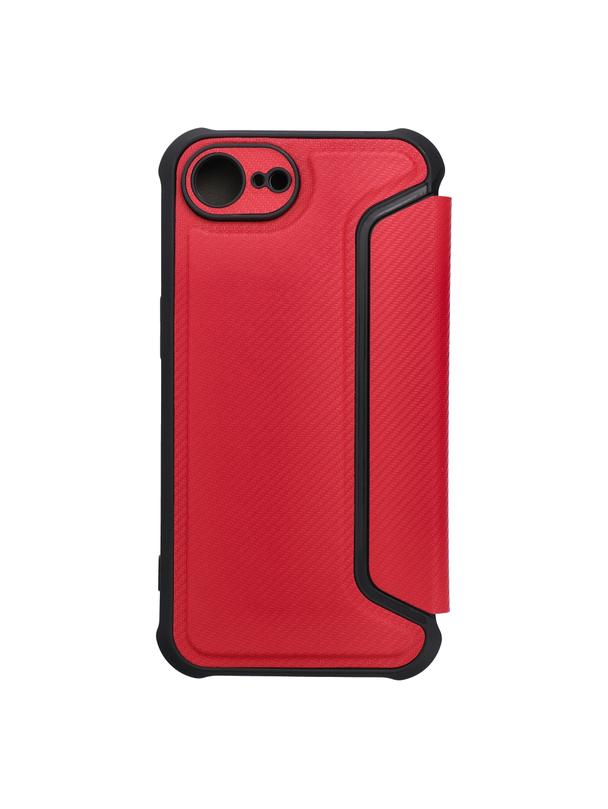 Kabura RAZOR Book do IPHONE 16e (SE 4 2025) czerwony