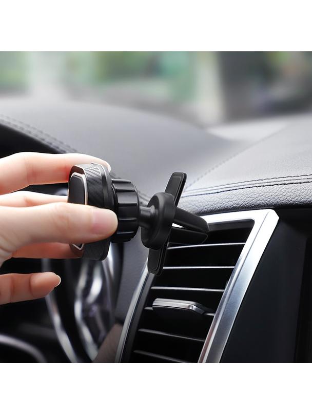 Uchwyt na telefon do samochodu magnetyczny Hoco do kratki CA52 czarny