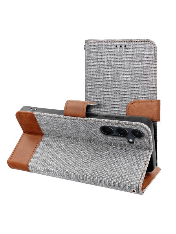 Kabura JEANS Book do SAMSUNG A10 szary