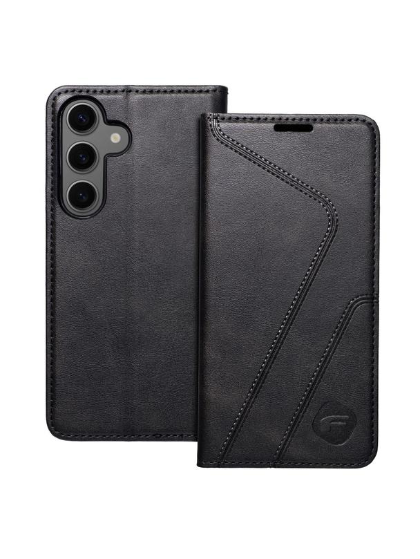 Pokrowiec na Samsung S24 Forcell F-Protect RFID Blocker Book czarny