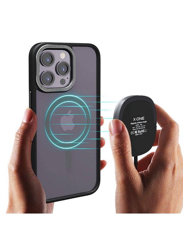 Futerał X-ONE Dropguard Magnetic Case Air (kompatybilny z MagSafe) - do Apple iPhone 15 czarny