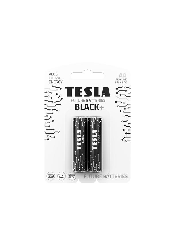 TESLA bateria alkaliczna R6 (AA) BLACK+ [2x120] 2 szt