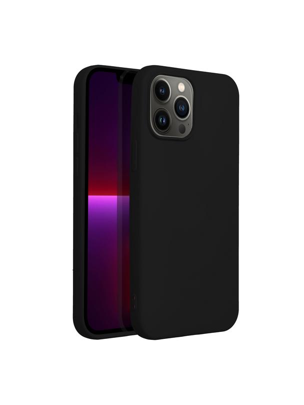 Futerał SILICONE do IPHONE 13 Pro Max czarny