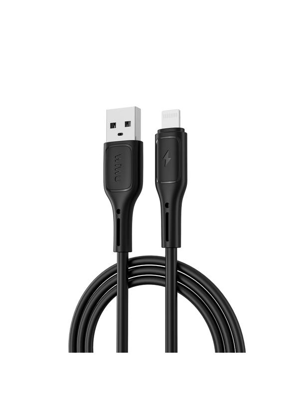 Kabel USB A do Lightning Wiwu 2,4A Wi-C042E czarny