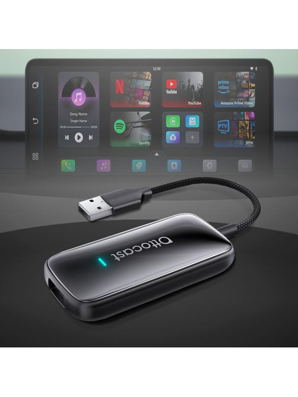 Bezprzewodowy Adapter samochodowy OTTOCAST Play2Video  CA515-T czarny