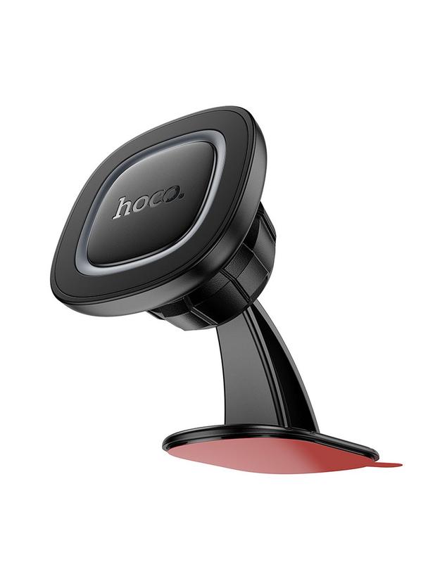 Uchwyt na telefon do samochodu magnetyczny Hoco do deski H73 czarno szary