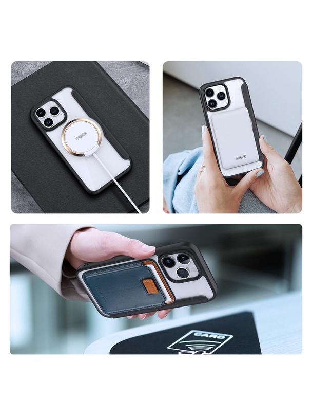 DUX DUCIS kabura SKIN X PRO kompatybilna z MagSafe do IPHONE 15 Pro czarna