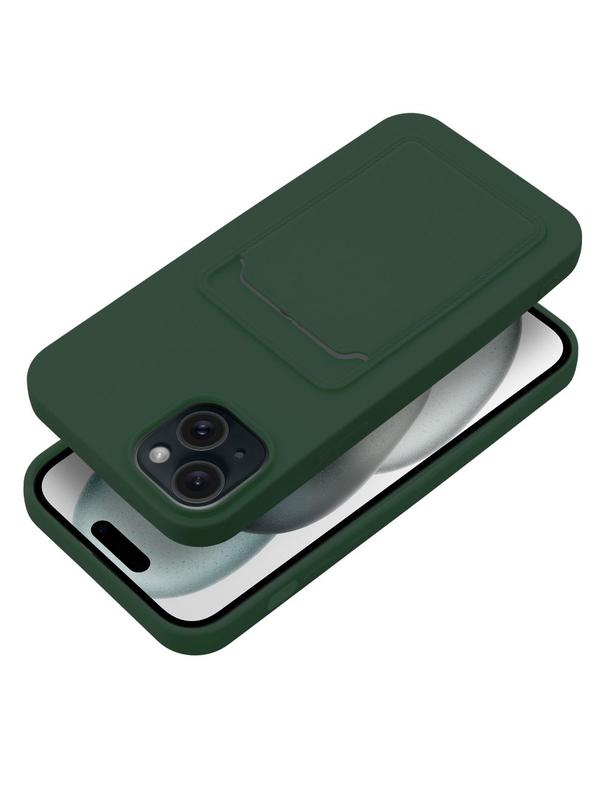 Futerał CARD CASE do IPHONE 15 Plus zielony