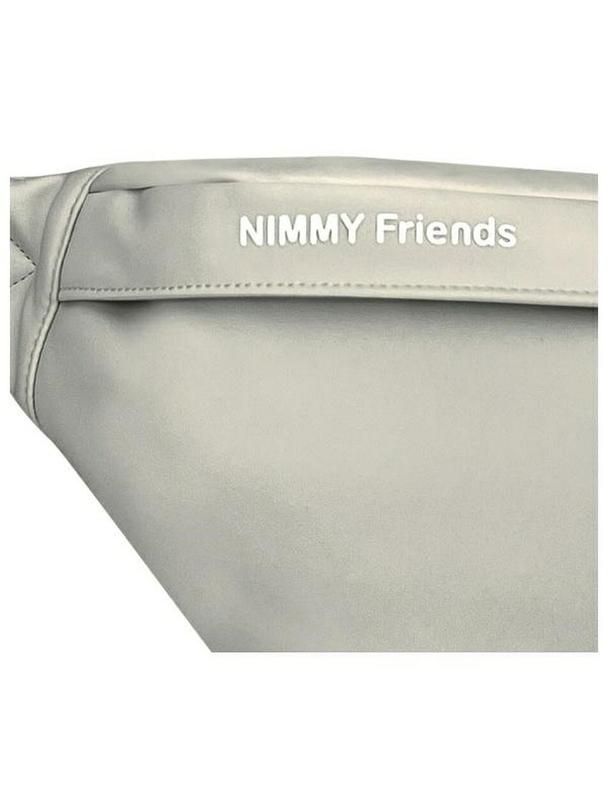 NIMMY nerka na ramię GLASSES COOL CAT szara