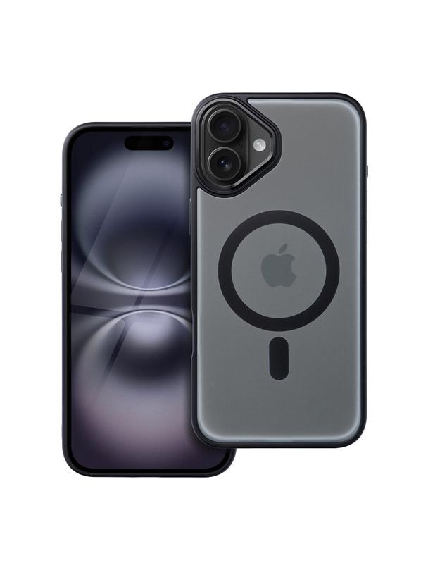 Futerał MATTE MAG COVER kompatybilny z MagSafe do IPHONE 16 Plus czarny