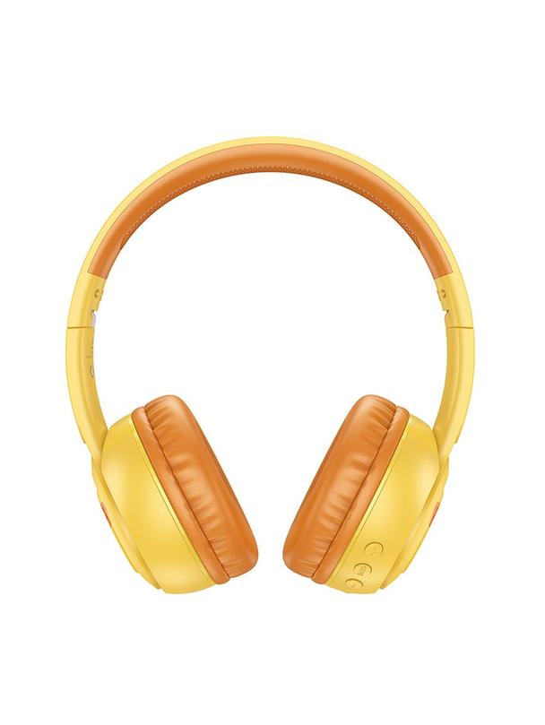 Słuchawki bezprzewodowe nauszne Hoco dla dzieci W60 żółte