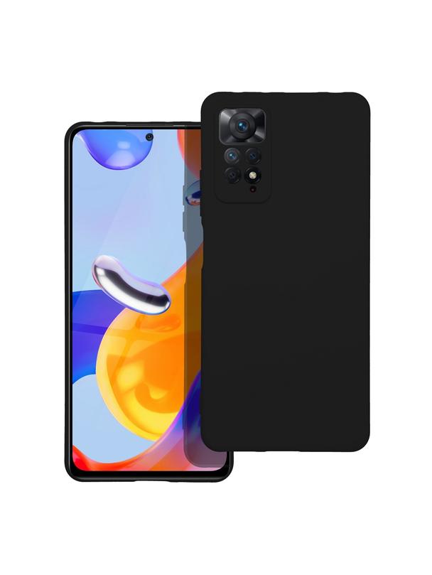 Futerał SILICONE do XIAOMI Redmi Note 11 Pro 5G czarny