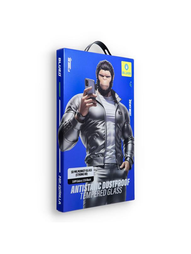Szkło Hartowane 5D Mr. Monkey Glass - do Samsung Galaxy S26 czarny (Strong Lite)