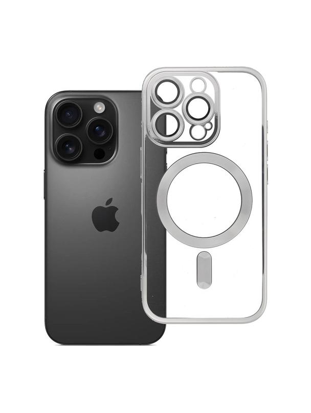 Futerał do iPhone 16 PRO Electro Mag Cover zgodny z MagSafe tytanowy