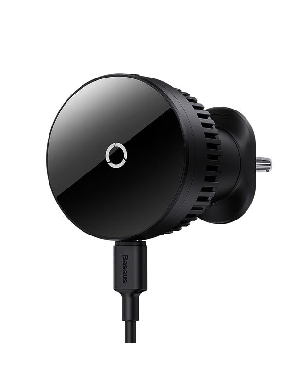 BASEUS uchwyt samochodowy indukcyjny do kratki kompatybilny z MagSafe 15W MagPro czarny