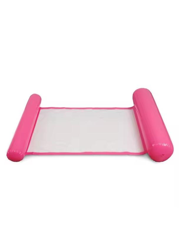 Nadmuchiwany materac do pływania czerwony