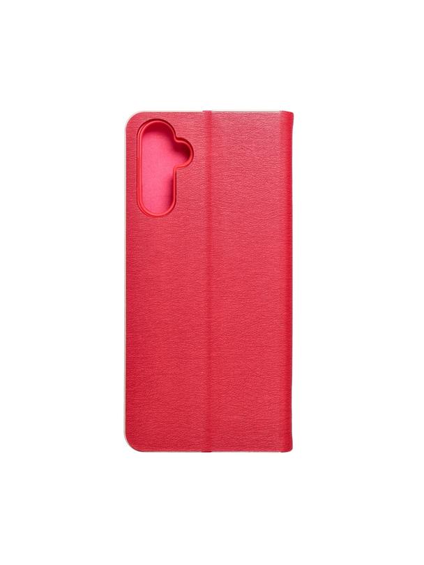 Kabura LUNA Book Gold do SAMSUNG A14 4G / A14 5G czerwony