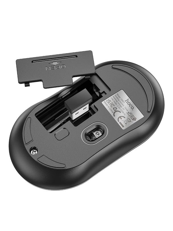Myszka bezprzewodowa Hoco 2,4G 1600 dpi GM21 czarna