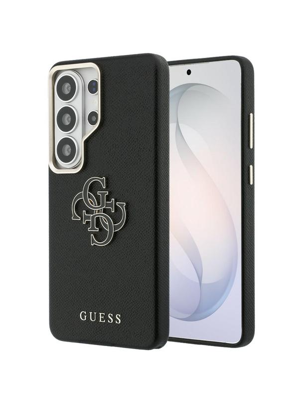 GUESS futerał do SAMSUNG S26 Ultra GUHCS26L5PS4RGGK (Grained Big 4G Metal Logo) czarny