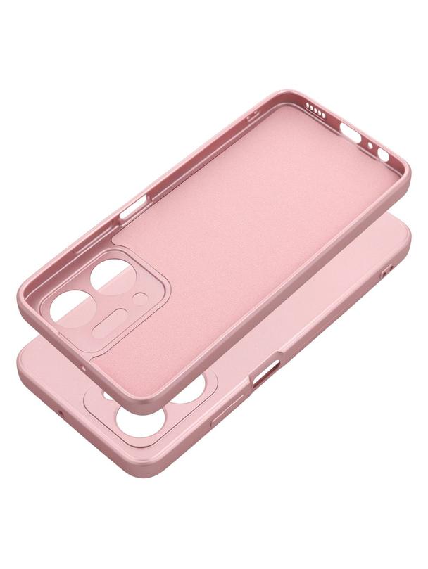 Futerał METALLIC do HONOR X7A różowy