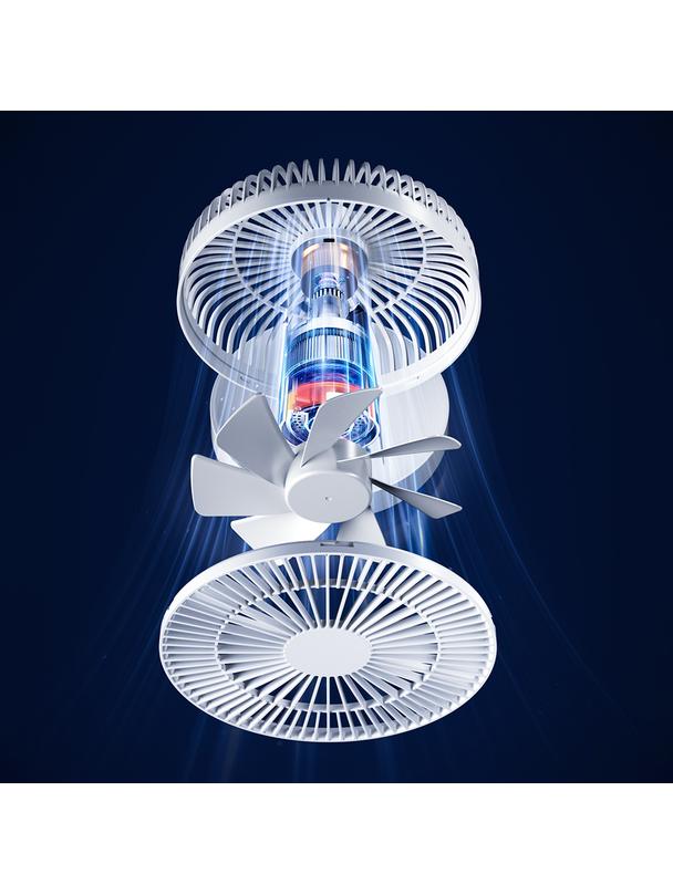 Wentylator / wiatrak biurkowy LLD-F77 biały