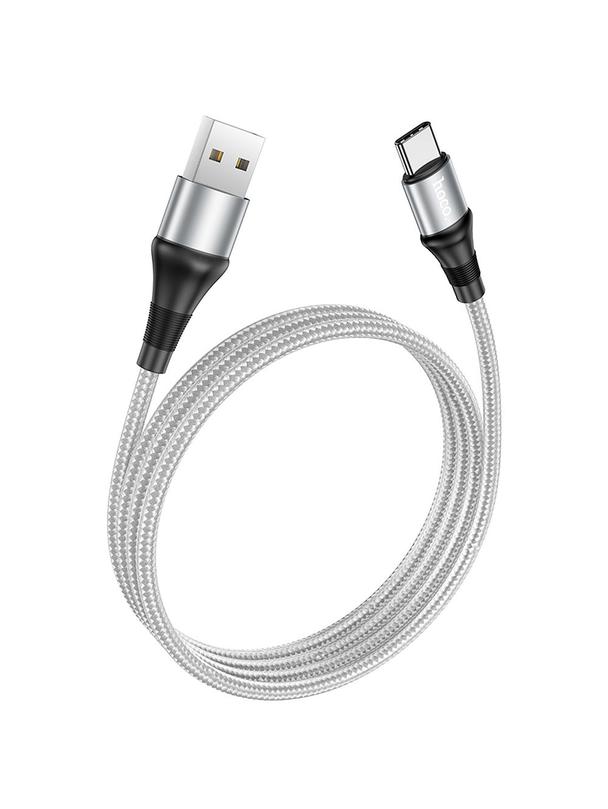 Kabel USB A do USB C Hoco 3A 1 m X50 szary