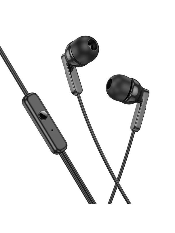 Słuchawki przewodowe douszne Jack 3,5 mm Hoco M121 czarne