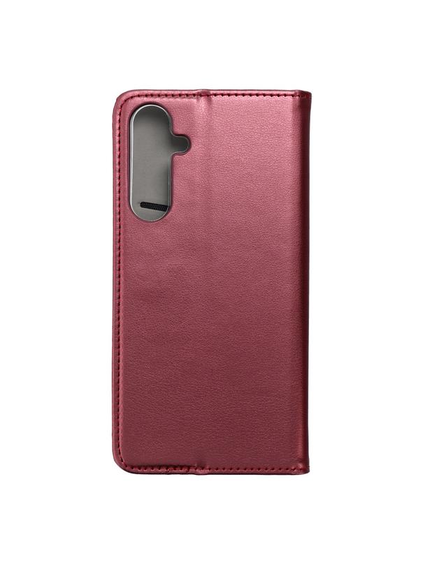 Kabura SMART MAGNETO do SAMSUNG A35 burgundowy