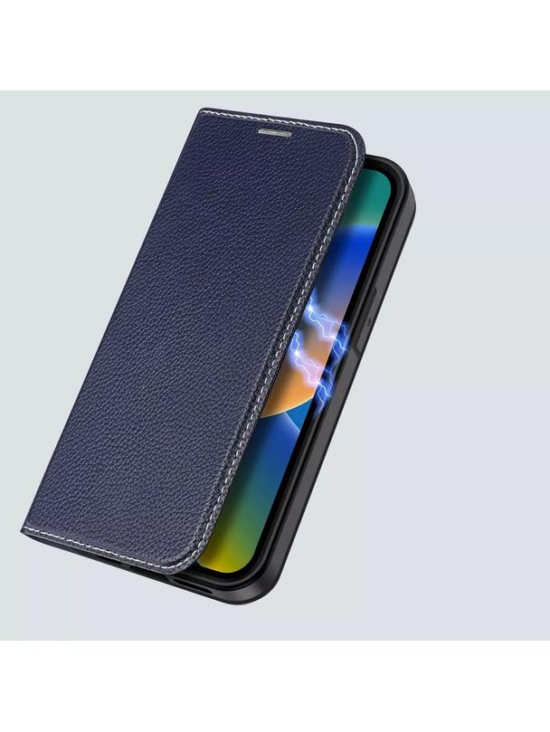 DUX DUCIS kabura SKIN X2 do IPHONE 14 Pro Max niebieska