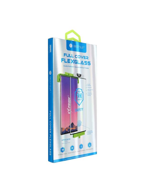 Szkło hybrydowe Bestsuit Flexible 5D Full Glue do Samsung Galaxy S9 czarny (Hot Bending)