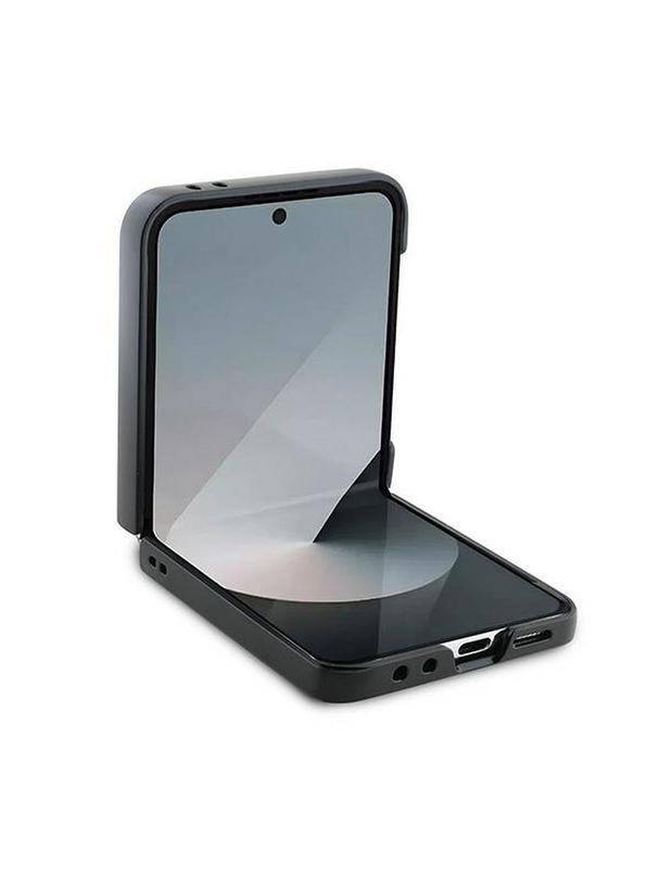 GUESS futerał do SAMSUNG Z Flip 6 GUHCZF64GMGBR (PU 4G Leather Metal Logo) brązowy