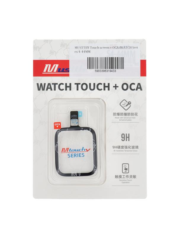 MUSTTBY Ekran dotykowy + OCA do Apple Watch Seria 4-44MM