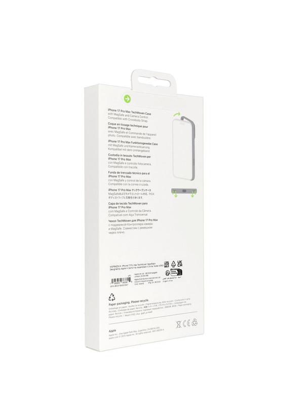 iPhone 17 Pro Max TechWoven Case with MagSafe - Black 0INT