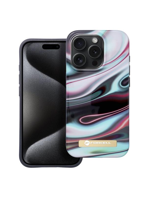 Etui na iPhone 15 PRO Forcell F-Protect Mirage zgodny z MagSafe glow
