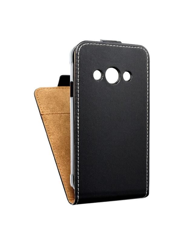 Kabura SLIM FLEXI FRESH pionowa do SAMSUNG (G388F) Xcover 3 czarna