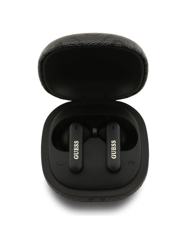 Słuchawki bezprzewodowe douszne Guess TWS ENC 4G Classic Metal Logo czarne