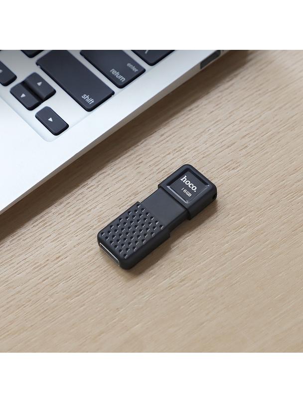 Pendrive 128GB USB 2.0 (USB A) Hoco UD6 czarny
