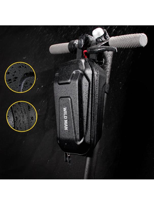 WILDMAN sakwa na kierownicę do hulajnogi wodoodporna 3L TS8 Plus czarna