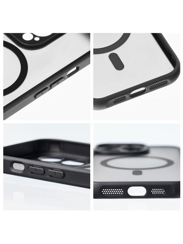 Futerał FULL MATTE MAG COVER kompatybilny z MagSafe do SAMSUNG A36 czarny