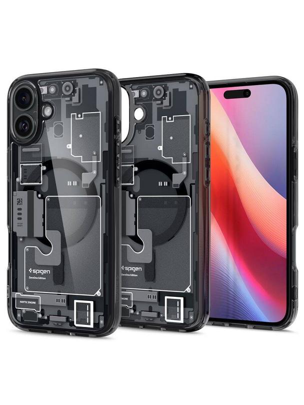 SPIGEN futerał ULTRA HYBRID MAG kompatybilny z MagSafe do IPHONE 16 zero one
