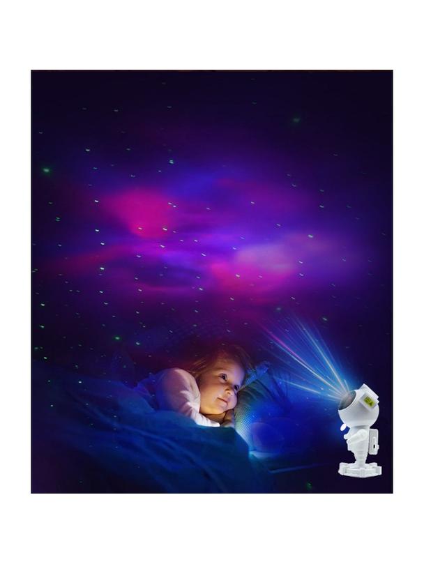 Projektor gwiazd astronauta z głośnikiem bluetooth X2504 czarny