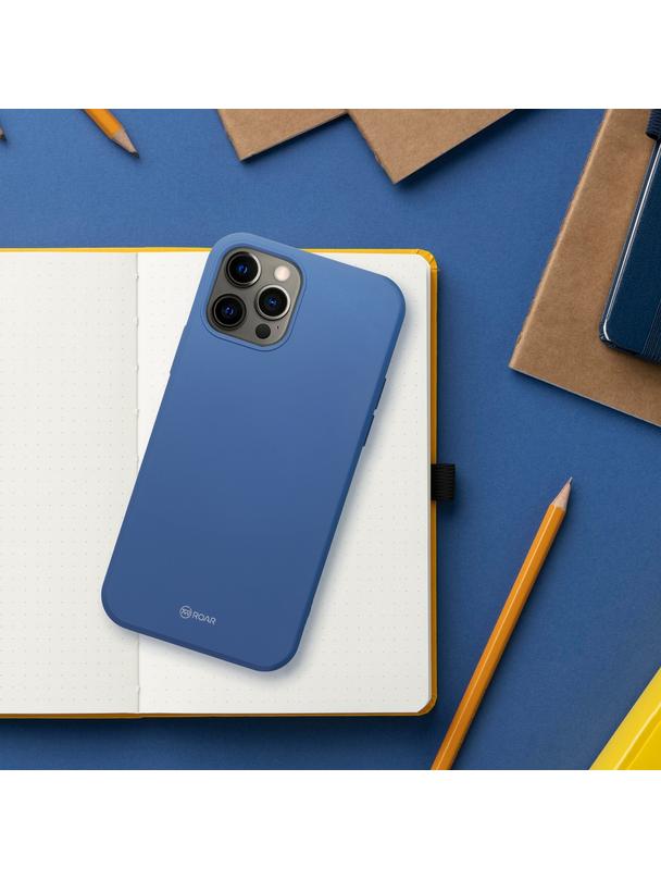 ROAR futerał COLORFUL JELLY do SAMSUNG A14 5G Granatowy