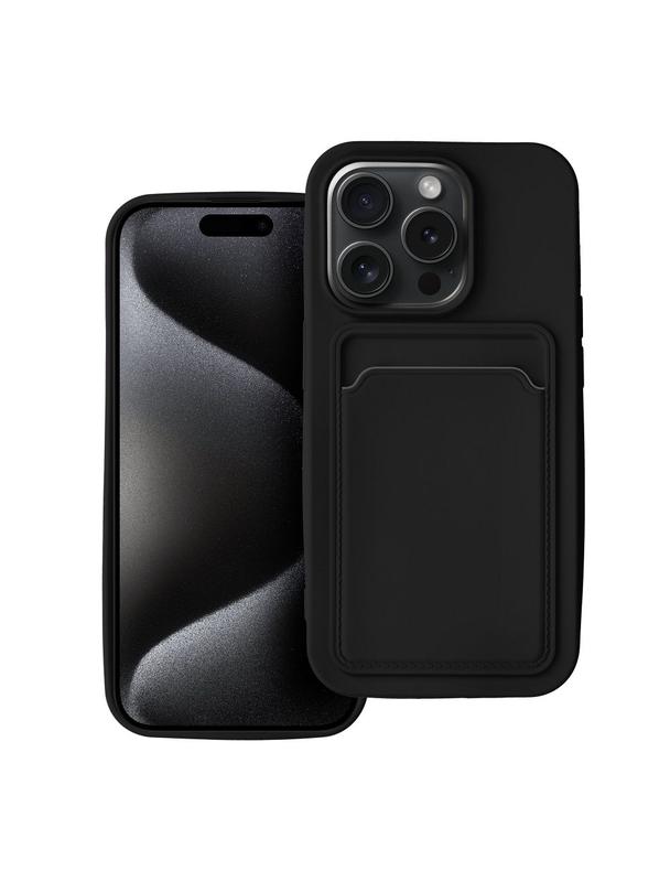 Futerał CARD CASE do IPHONE 15 Pro czarny